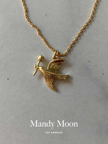 Golden Sparrow Necklace – MM