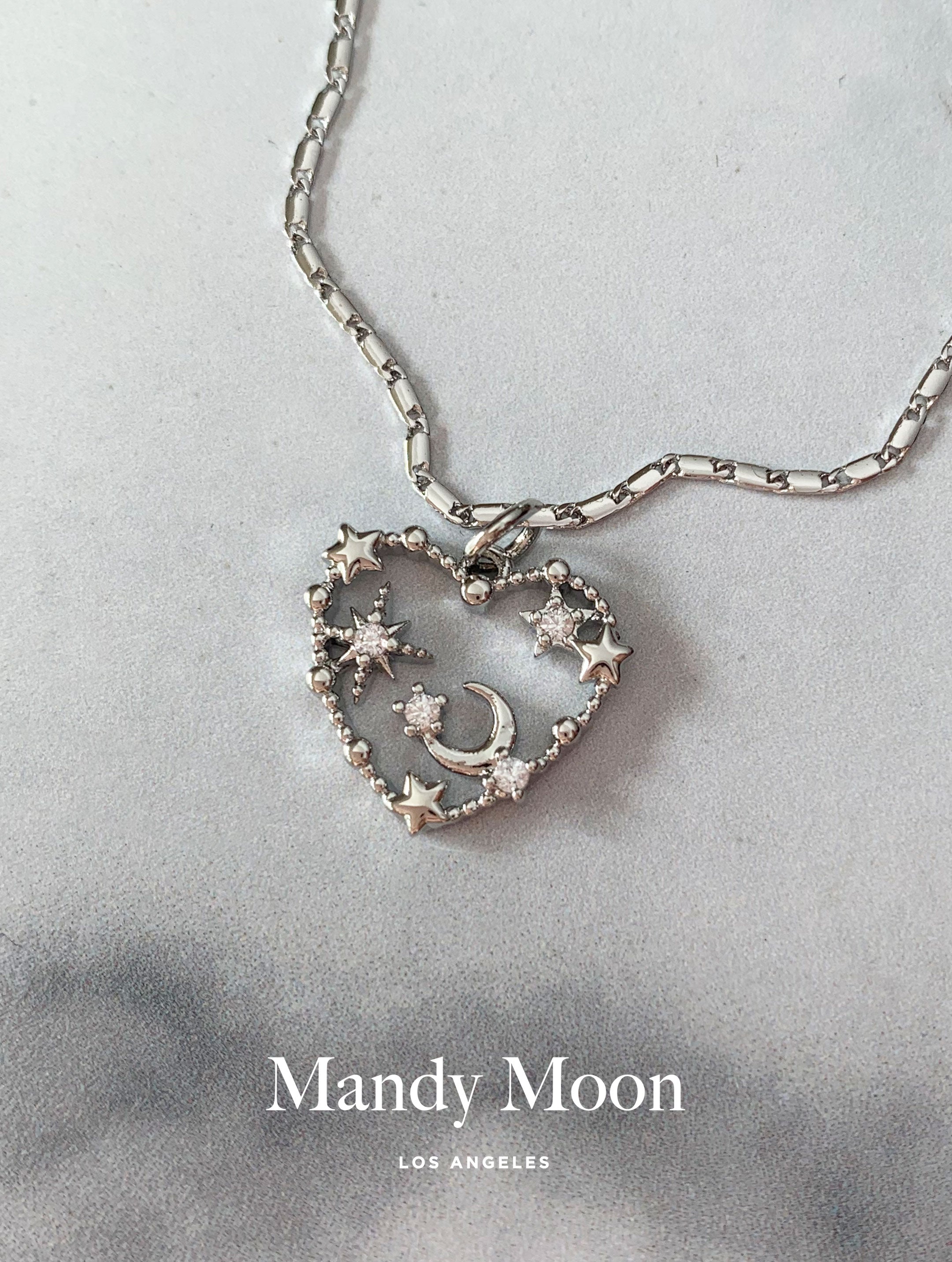 Monday Edition☆Baby Heart Silver necklace BABY HEART' NECKLACE – shopkyrajewels