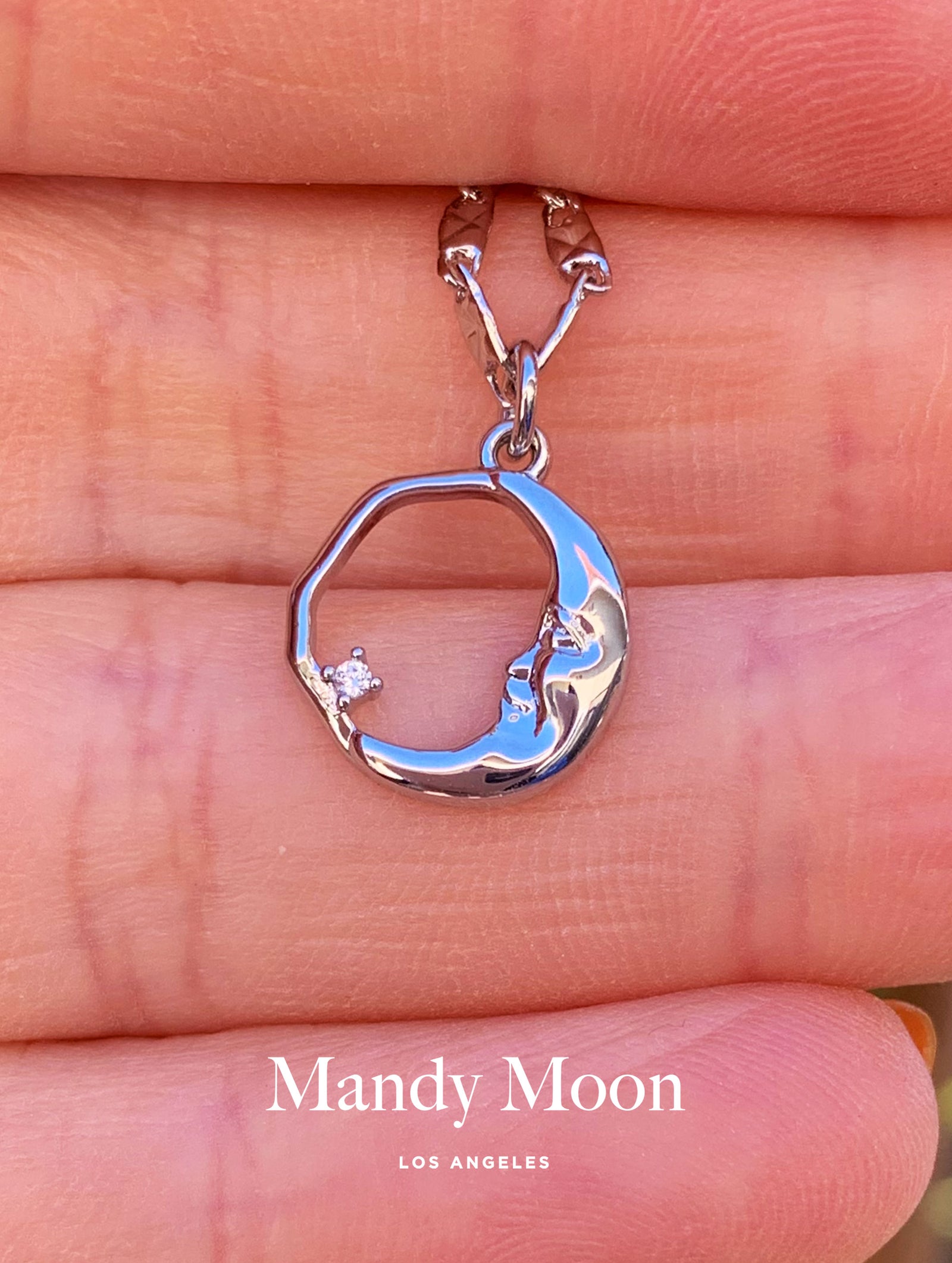 Hugging Moon - Silver – MM