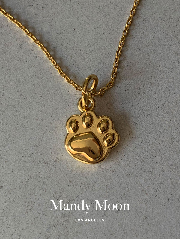 Paw Print Necklace