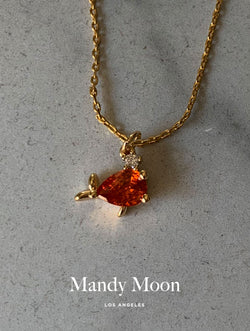 Ruby Fish Necklace