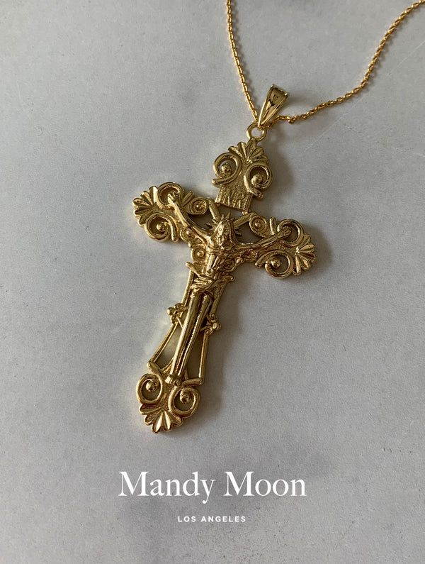 Large Cross Necklace