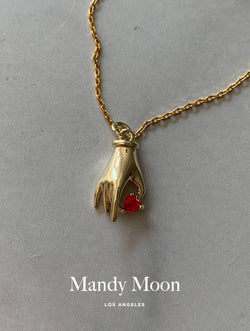 Hand in Heart Necklace