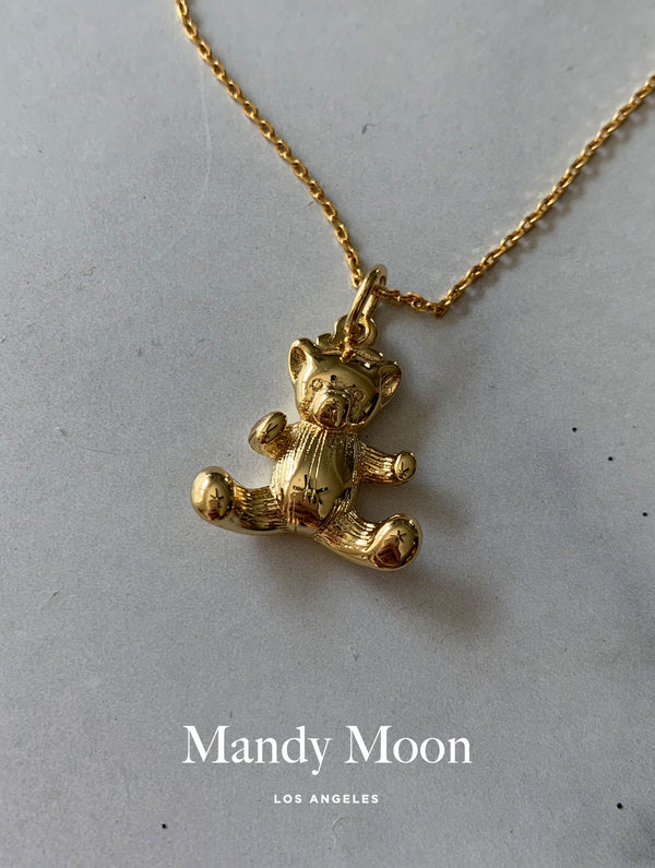 Classic Teddy Bear Necklace