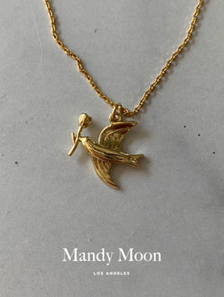 Golden Sparrow Necklace