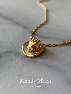 Tiny Cowboy Hat Necklace