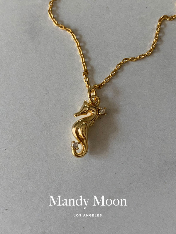 Mini Seahorse Necklace