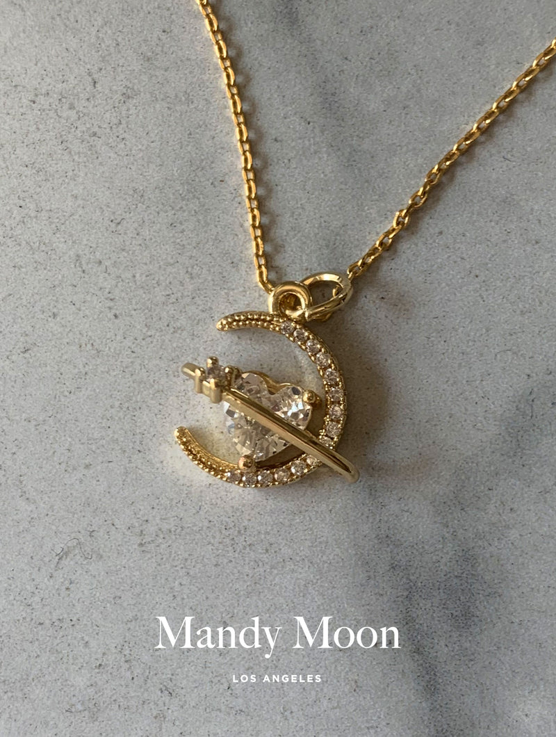 Galatica Moon Necklace