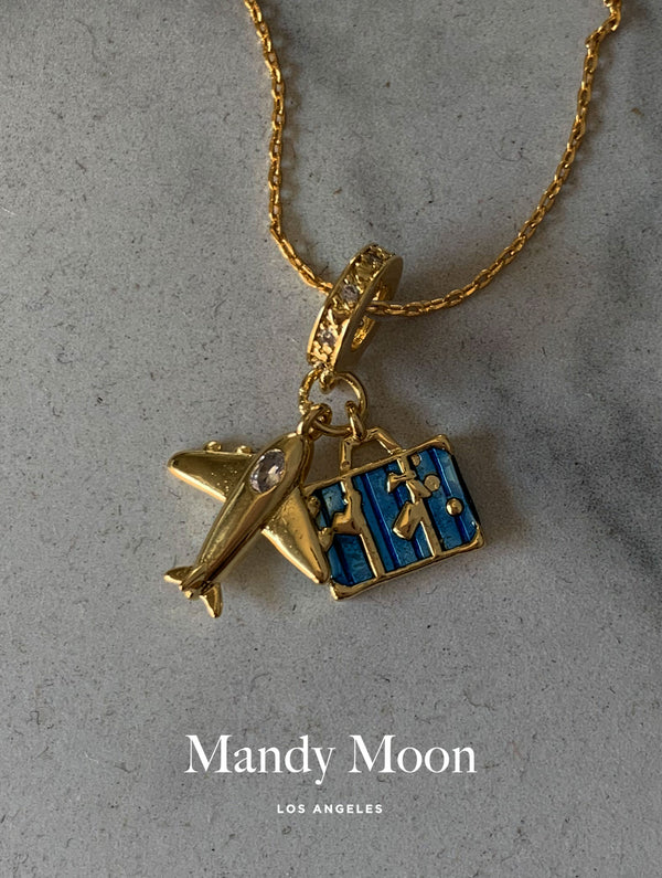 Jetsetter Charm Necklace