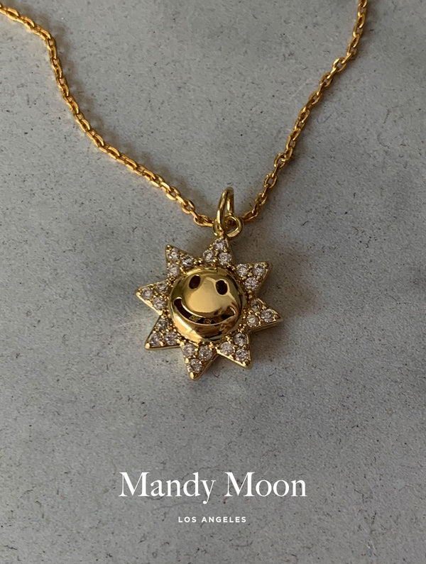 Smiling Sun Necklace