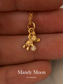 Teddy Bear Star Necklace