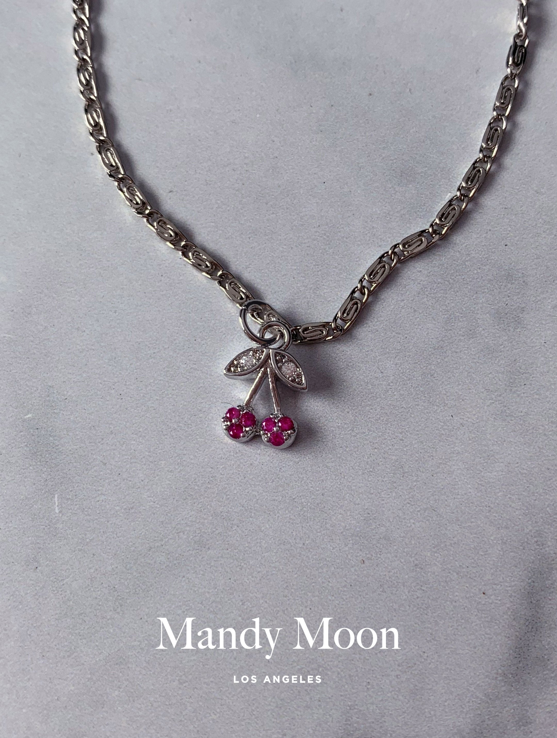 ★MIDNIGHT MOMENT.★ mini bumpy necklace silver 05063b68bb2742bab35db43c444bfa