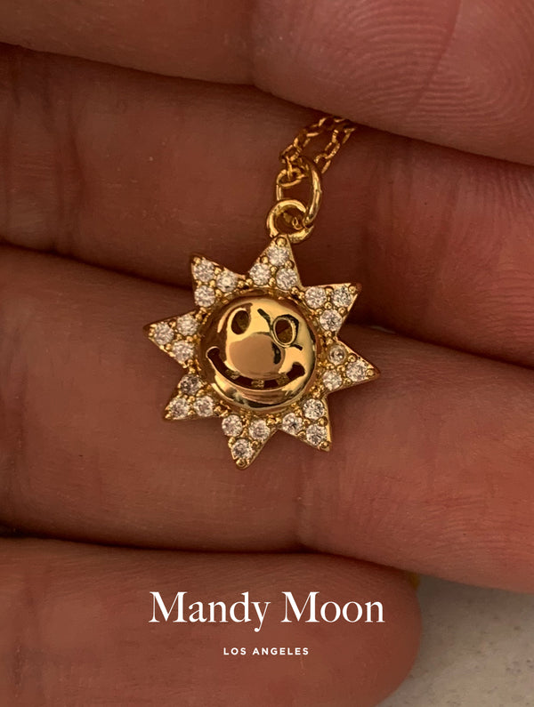 Smiling Sun Necklace