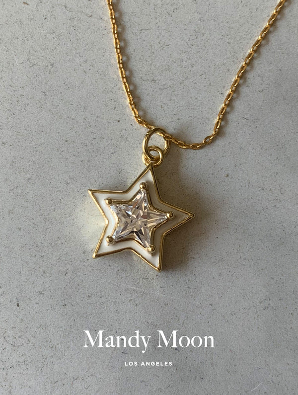 White Star Necklace