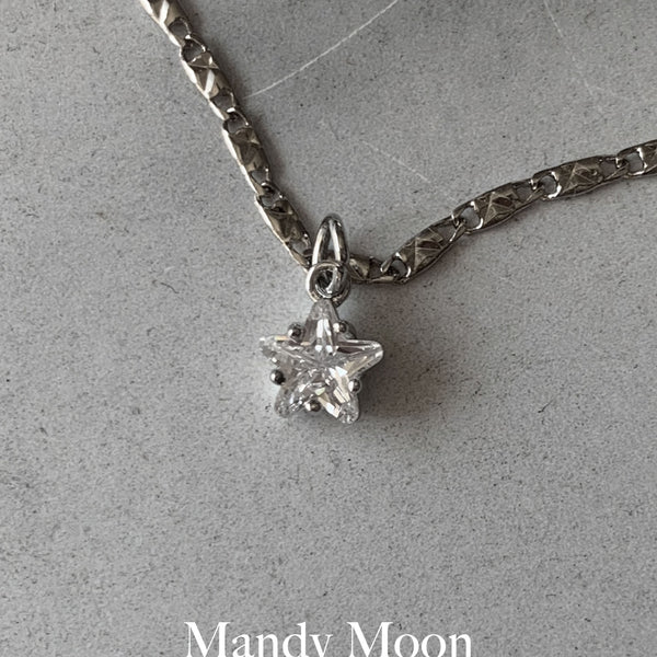 Tiniest Star Necklace - Silver – MM