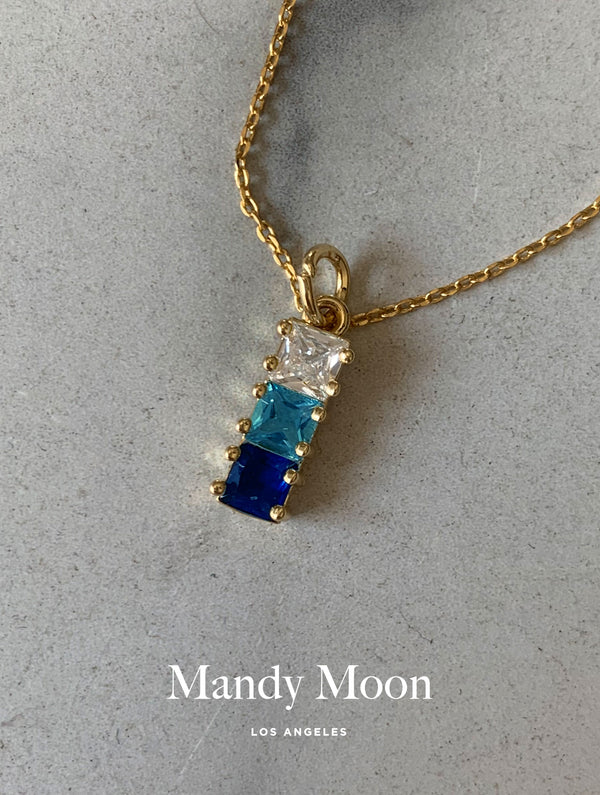 Sapphire Birthstone Necklace