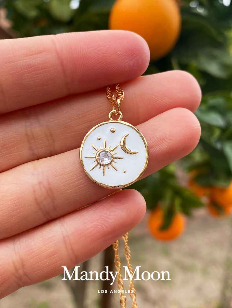 White Celestial Necklace