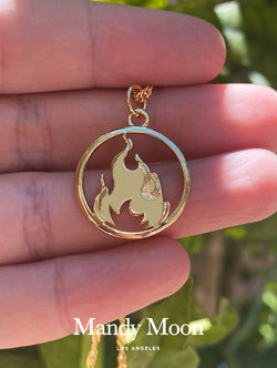 Fire Necklace