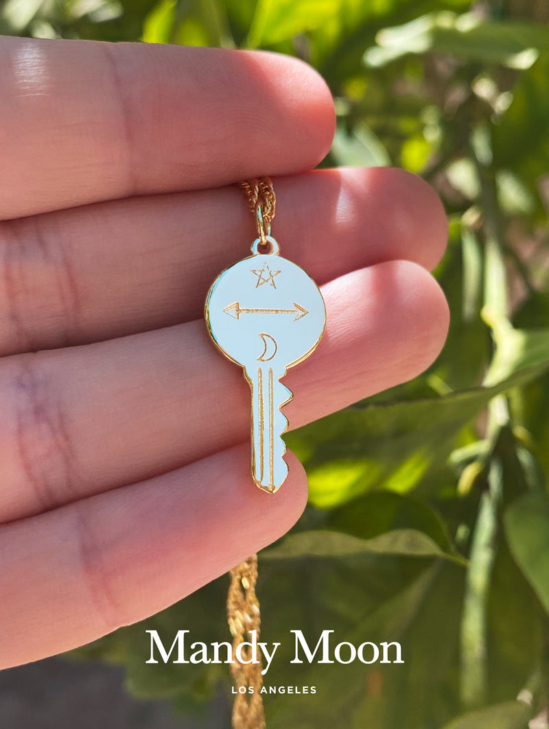 Mood deals necklace key