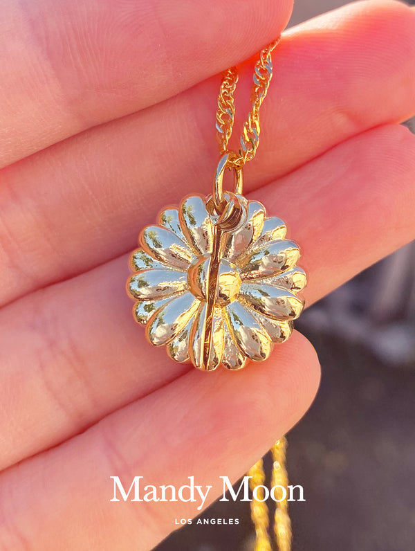 Sunflower Open Necklace