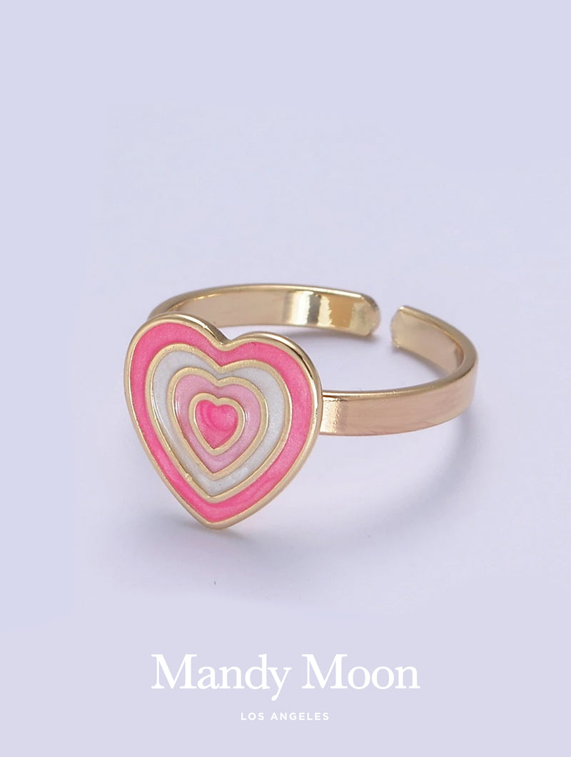 Heart Gradient Ring
