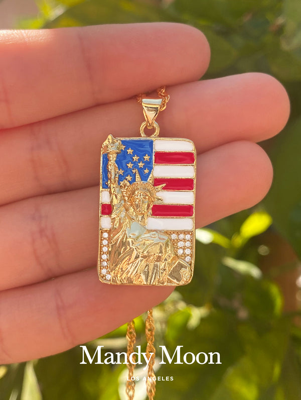Statue Of Liberty Necklace