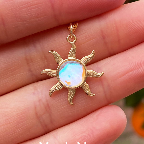 Mood Aura Sun Necklace – MM